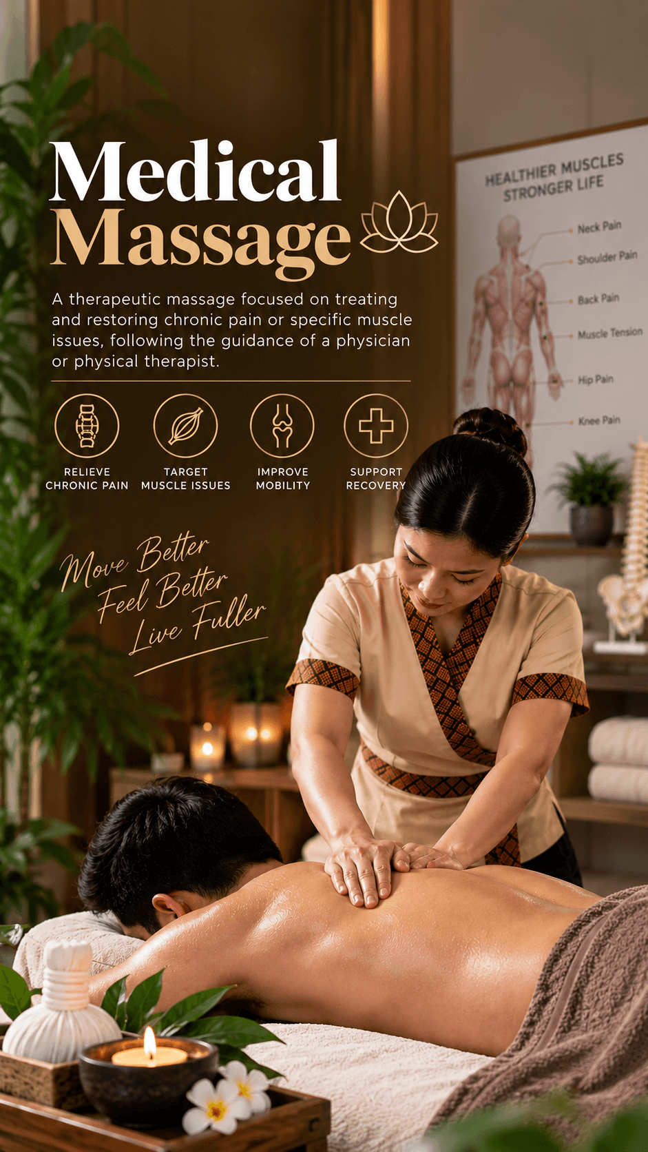 Therapeutic medical massage